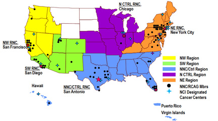 redes map